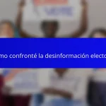 Cómo confronté la desinformación electoral