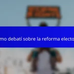 Cómo debatí sobre la reforma electoral
