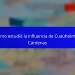 Cómo estudié la influencia de Cuauhtémoc Cárdenas
