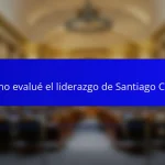 Cómo evalué el liderazgo de Santiago Creel